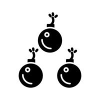 Cannon Balls Vector Icon