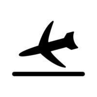 Flight Landing Vector Icon