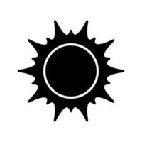 Sun Vector Icon