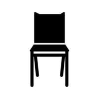 Bedroom Chair Vector Icon