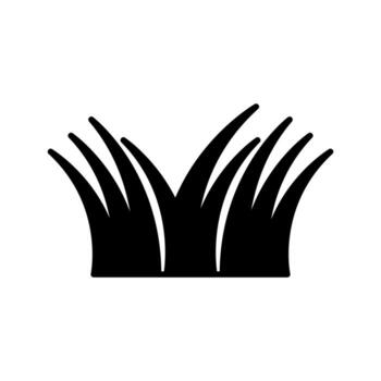 icono de vector de hierba