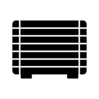 Gas Heater Vector Icon