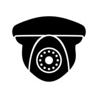 icono de vector de cámara de seguridad