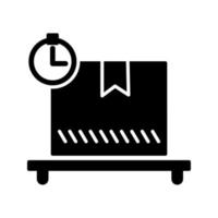 Package Pending Vector Icon