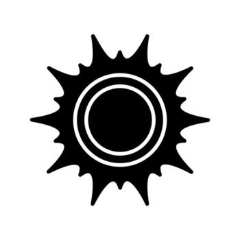Sun Vector Icon