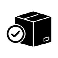 Package Delivered Vector Icon