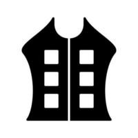 Bullet Proof Vest Vector Icon