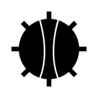 Temperature Knob Vector Icon