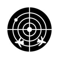 Radar Screen Vector Icon