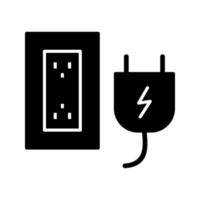 Plug and Socket Vector Icon