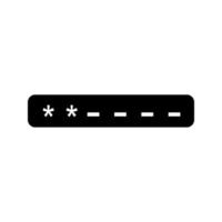Enter Passcode Vector Icon
