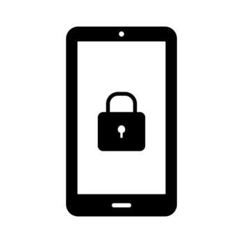 Secure Device Vector Icon