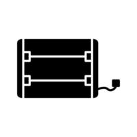 Electric Heater Vector Icon