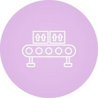 Assembly Line Vector Icon