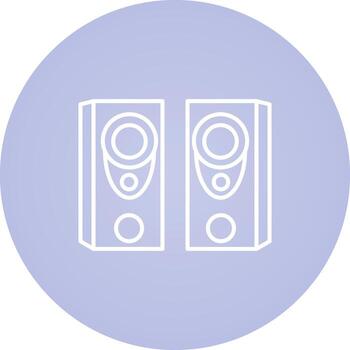 icono de vector de altavoz