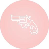 Revolver Vector Icon