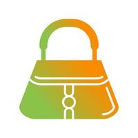 Purse Glyph Gradient Icon vector