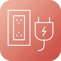 Plug and Socket Vector Icon