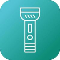 Flashlight Vector Icon