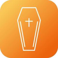 Coffin Vector Icon