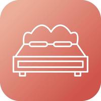 Double Bed Vector Icon