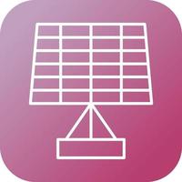 Solar Panel Vector Icon
