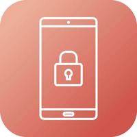 Secure Device Vector Icon