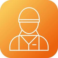 Industry Worker Vector Icon