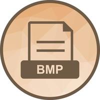 BMP Low Poly Background Icon vector