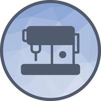 Sewing Machine Low Poly Background Icon vector