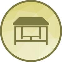 Table I Low Poly Background Icon vector