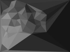 mosaico triangular de fondo geométrico abstracto de patrón poligonal blanco y negro, perfecto para, móvil, aplicación, publicidad, redes sociales foto