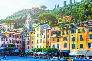 Portofino village on Ligurian coast in Italy photo