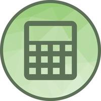Calculator Low Poly Background Icon vector