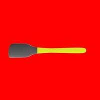 Spatula isolated on a background photo