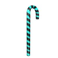 christmas cane isolated on background photo