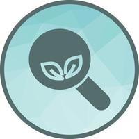 Organic Search Low Poly Background Icon vector