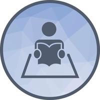 Homework Low Poly Background Icon vector