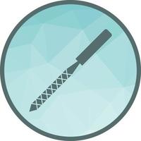 Rasp Low Poly Background Icon vector