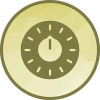 Thermostat Low Poly Background Icon vector