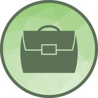 Briefcase Low Poly Background Icon vector