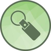 Key Chain Low Poly Background Icon vector