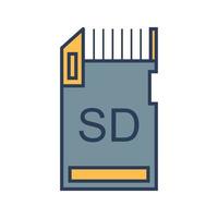 Data Storage Vector Icon