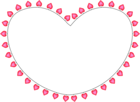 Christmas Heart Garland png