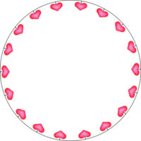 Christmas Heart Garland png