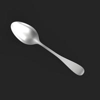 spoon isolated kitchen object photo