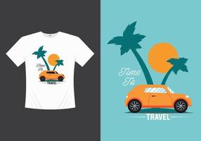 Adventure traveling outdoor t-shirt vector printable template design