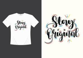 pensamiento creativo tipografía moderna citas de letras inspiradoras diseño de camiseta adecuado para el diseño de plantilla de vector de impresión