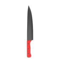 knife isolated on background photo