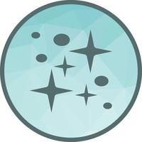 Stars II Low Poly Background Icon vector